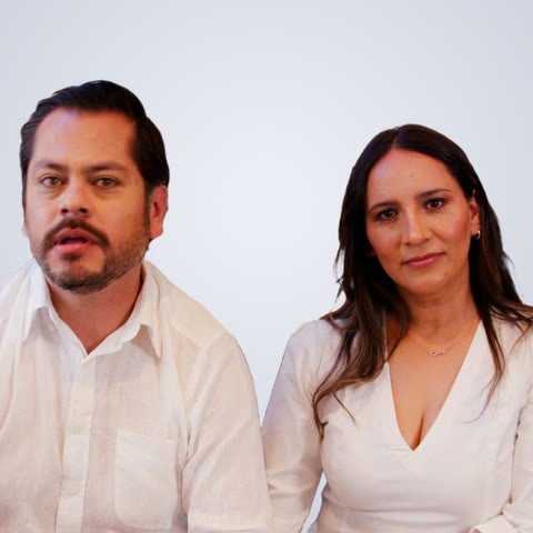 Marcelo Ziem y Andrea Aedo