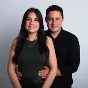 Andrés y Camila Kamel